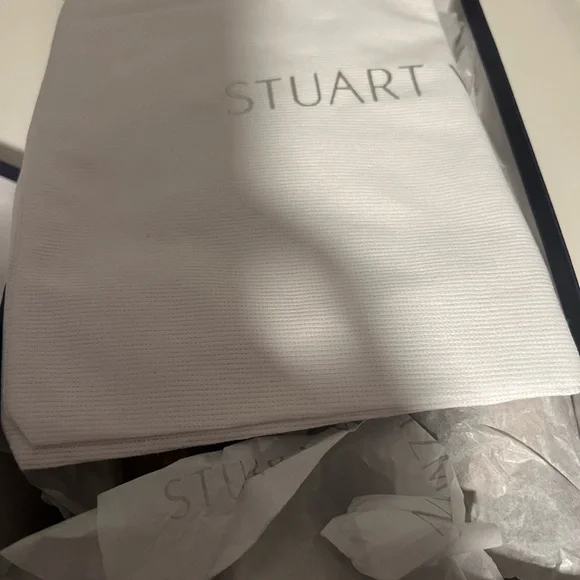 Brand new Stuart Weizman crochet Alexo sandals. Olive green color - Picture 6 of 12